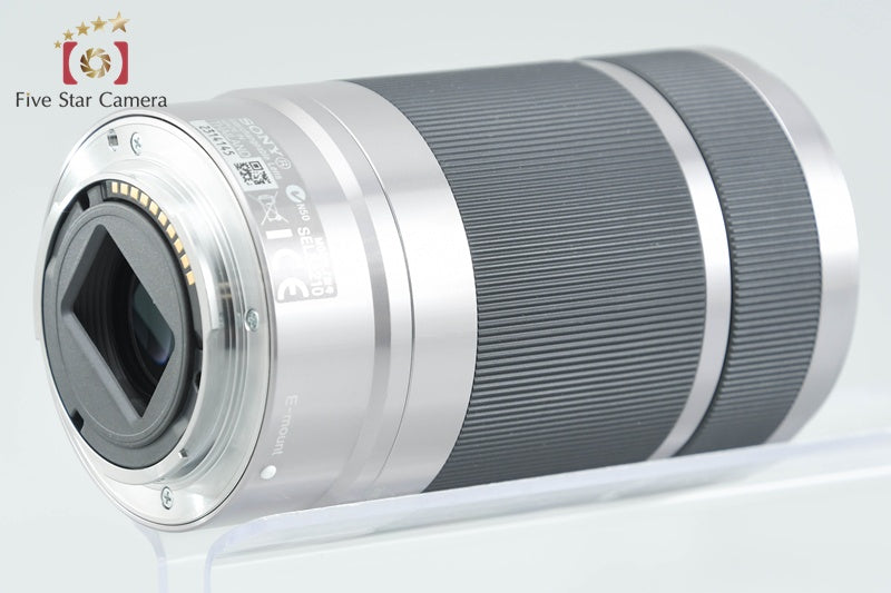 SONY E 55-210mm f/4.5-6.3 OSS Silver SEL55210 from Japan