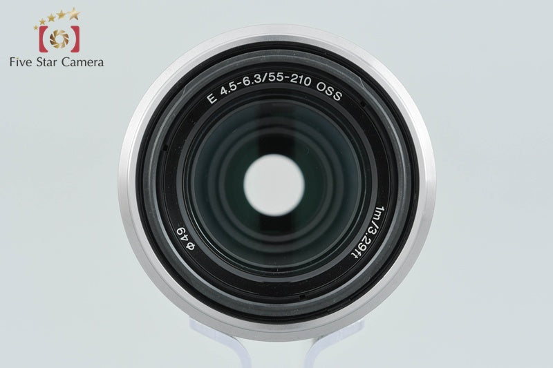 SONY E 55-210mm f/4.5-6.3 OSS Silver SEL55210 from Japan