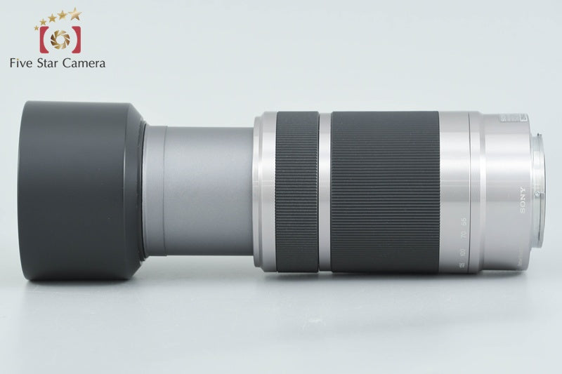 SONY E 55-210mm f/4.5-6.3 OSS Silver SEL55210 from Japan