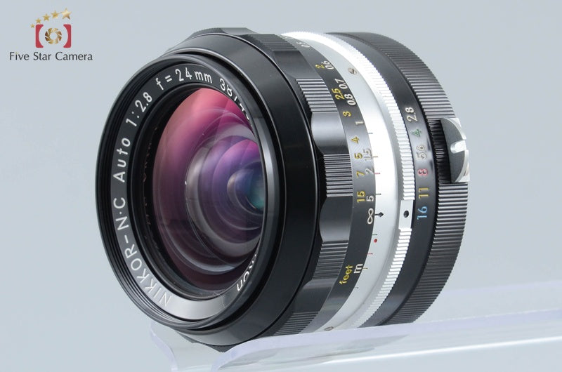Nikon NIKKOR-N.C Auto 24mm f/2.8 Non Ai Lens from Japan
