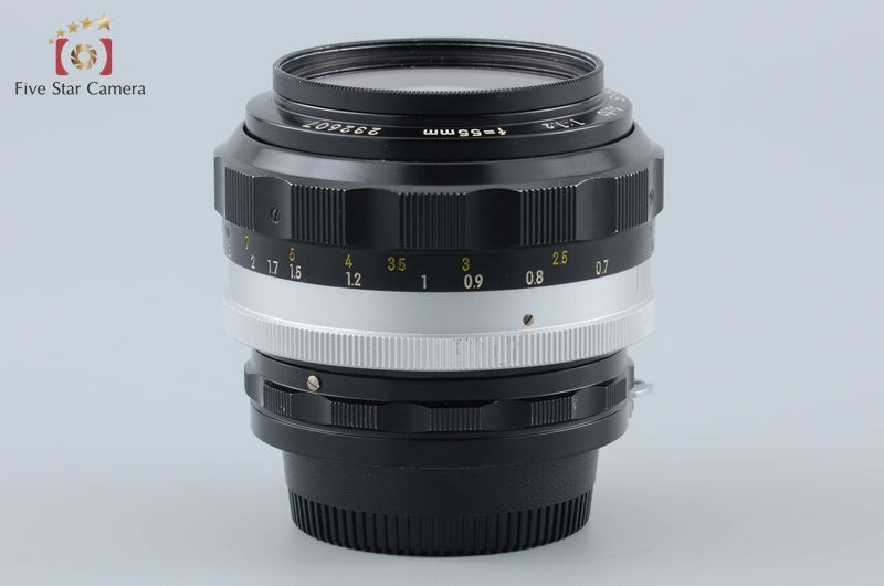 Nikon NIKKOR-S Auto 55mm f/1.2 Non Ai Lens from Japan
