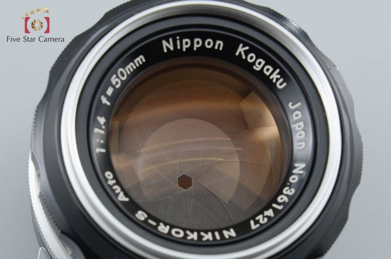 Nikon NIKKOR-S Auto 50mm f/1.4 Non Ai Lens from Japan