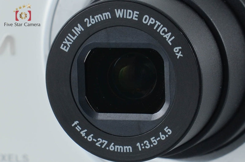 CASIO EXILIM EX-ZS26 White 16.1 MP Digital Camera from Japan