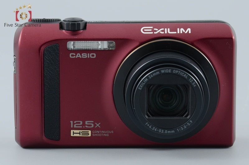 CASIO HIGH SPEED EXILIM EX-ZR310 Red 16.1 MP Digital Camera from Japan