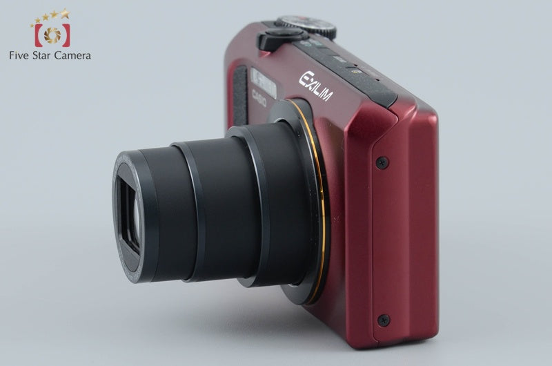 CASIO HIGH SPEED EXILIM EX-ZR310 Red 16.1 MP Digital Camera from Japan