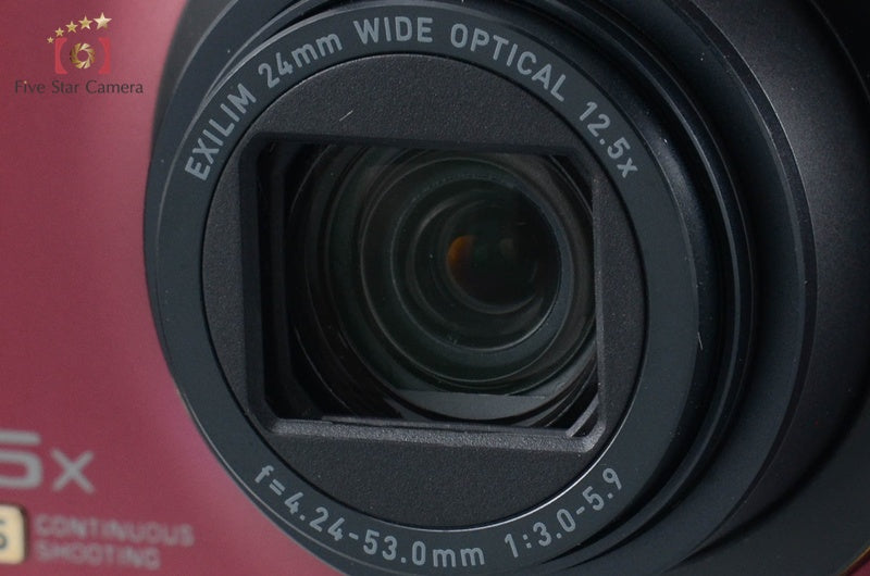 CASIO HIGH SPEED EXILIM EX-ZR310 Red 16.1 MP Digital Camera from Japan