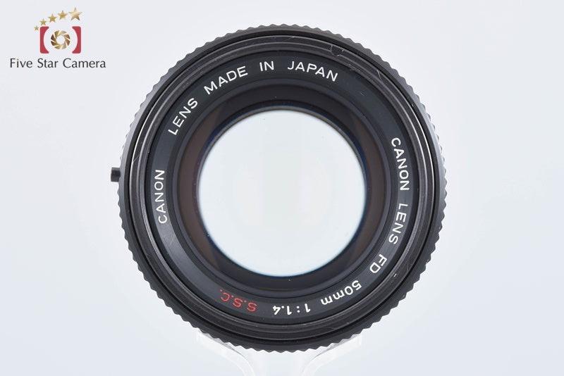 Canon FD 50mm f/1.4 S.S.C. from Japan