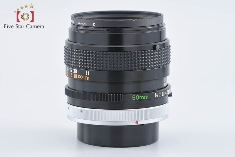 Canon FD 50mm f/1.4 S.S.C. from Japan