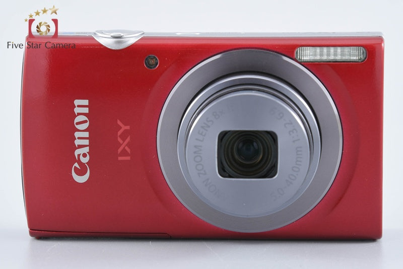 Canon IXY 160 Red 20.0 MP Digital Camera w/ Box from Japan