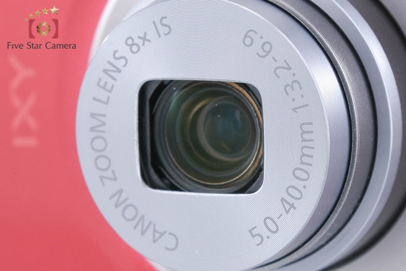 Canon IXY 160 Red 20.0 MP Digital Camera w/ Box from Japan