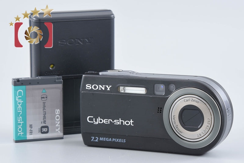 Sony Cyber-Shot DSC-P150 Black 7.2 MP Digital Camera from Japan
