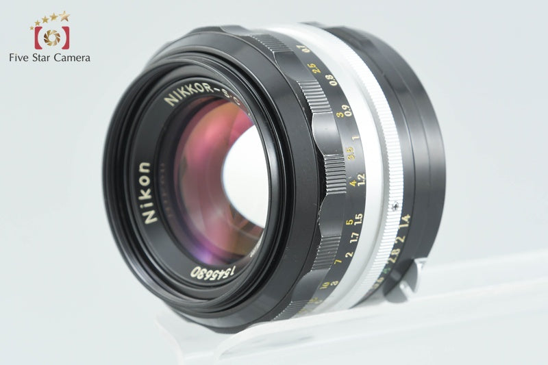 Nikon NIKKOR-S.C Auto 50mm f/1.4 Non Ai Lens from Japan
