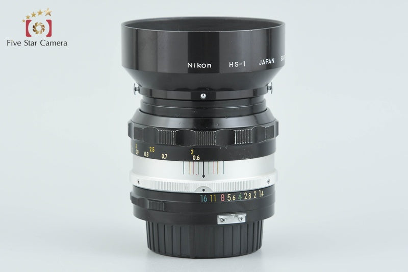Nikon NIKKOR-S.C Auto 50mm f/1.4 Non Ai Lens from Japan