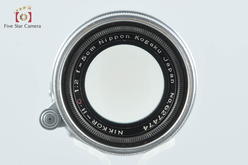 Nikon NIKKOR-H.C 50mm f/2 L39 LTM Leica Thread Mount Lens from Japan