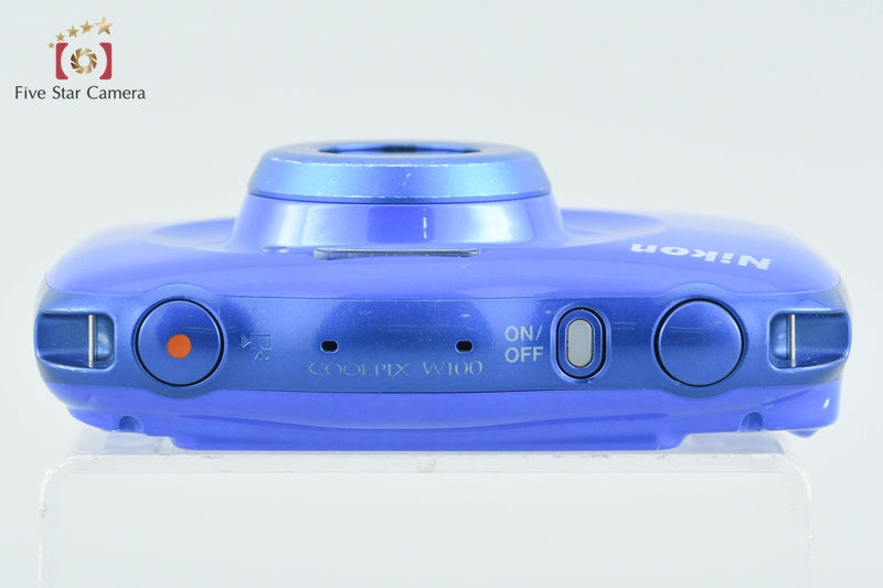 Nikon COOLPIX W100 Blue 13.2 MP Digital Camera from Japan