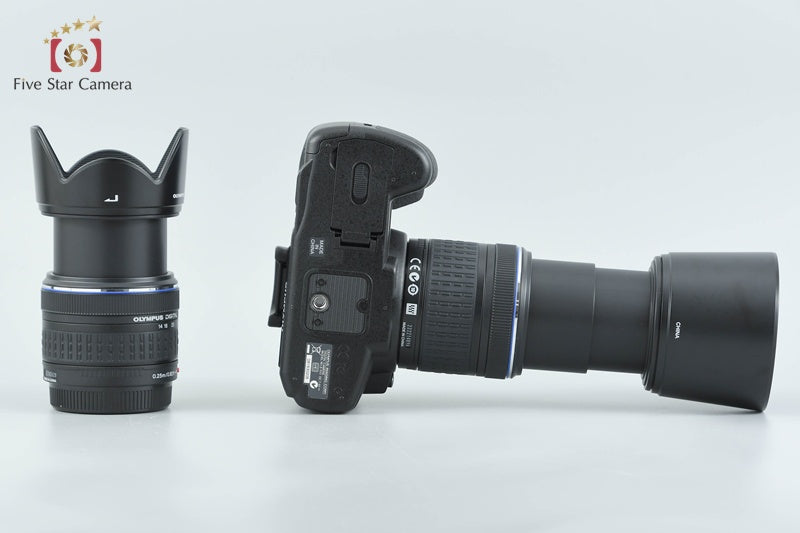 "Count 1,363" Olympus E-510 10.0 MP DSLR Camera 14-42 40-150 Lenses from Japan