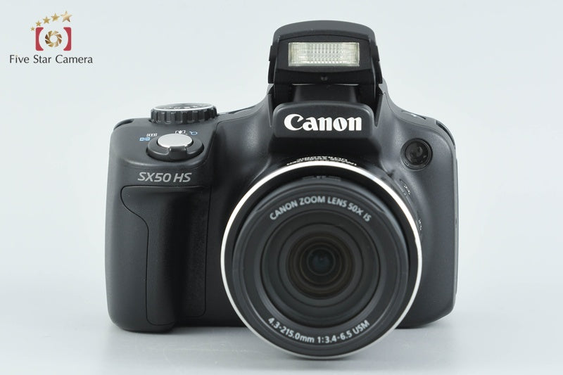 Canon PowerShot SX50 HS Black 12.1 MP Digital Camera w/ Box from Japan