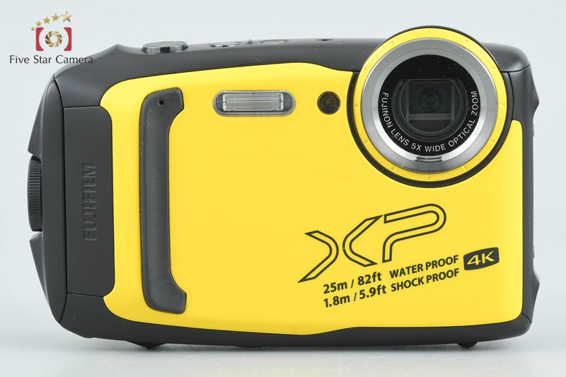 Fujifilm FinePix XP140 Yellow 16.4 MP Digital Camera w/ Box from Japan