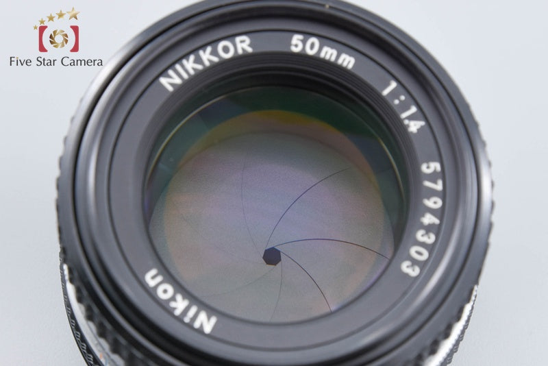Nikon Ai-S NIKKOR 50mm f/1.4 from Japan