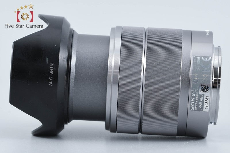 SONY E 18-55mm f/3.5-5.6 OSS SEL1855 Silver from Japan
