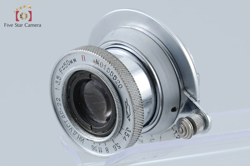 Industar 50mm f/3.5 Collapsible L39 LTM Leica Thread Mount Lens from Japan