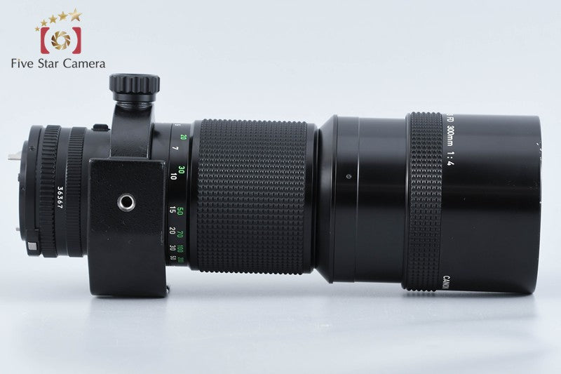 Canon New FD 300mm f/4 from Japan