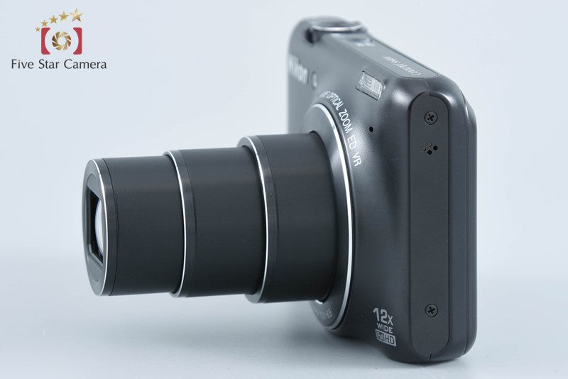 Nikon COOLPIX S6400 Smart Black 16.0 MP Digital Camera from Japan