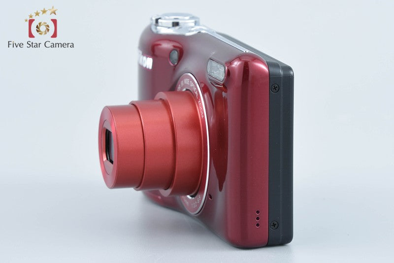 Nikon COOLPIX L32 Red 20.1 MP Digital Camera from Japan