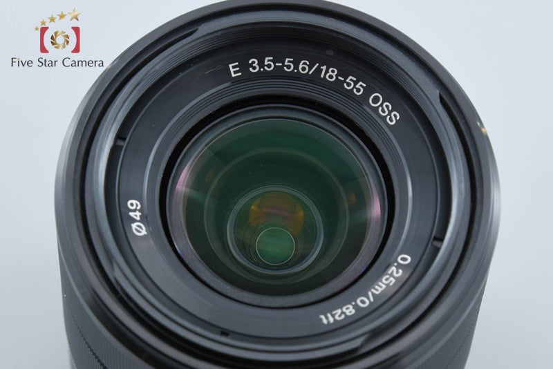 SONY E 18-55mm f/3.5-5.6 OSS SEL1855 Black from Japan