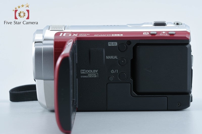 Panasonic HDC-TM30 Cranberry Red Full Hi-Vision Digital Camcorder from Japan