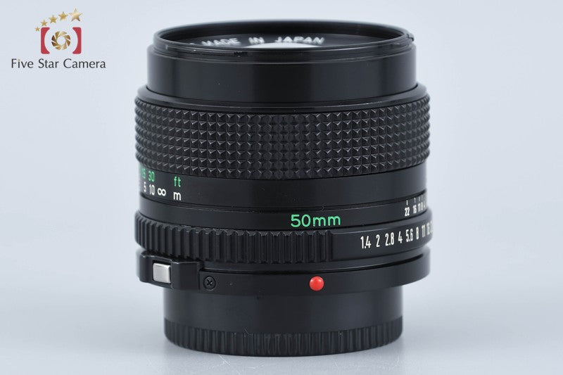 Canon New FD 50mm f/1.4 from Japan