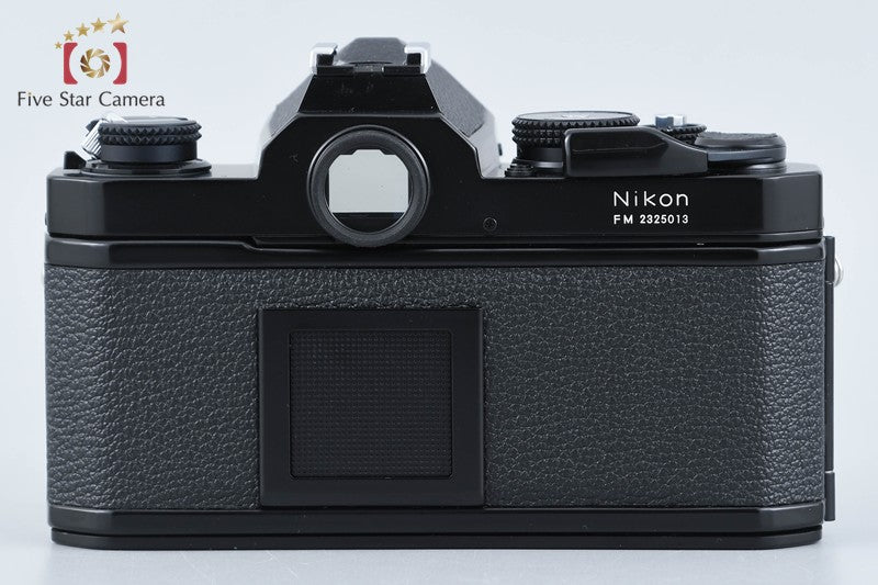 Nikon FM Black Early Model 35mm SLR Film Camera Body from Japan