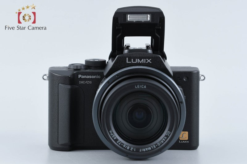 Panasonic LUMIX DMC-FZ10 Black 4.0 MP Digital Camera from Japan