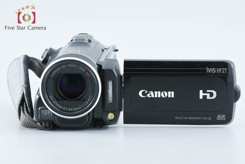 Canon iVIS HF21 Full HD Digital Camcorder w/ Box from Japan