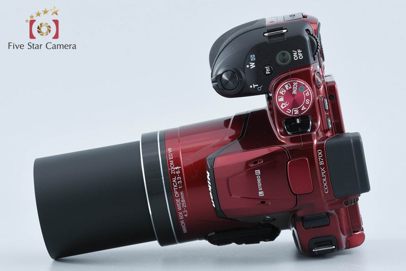 Nikon COOLPIX B700 Red 20.2 MP Digital Camera from Japan