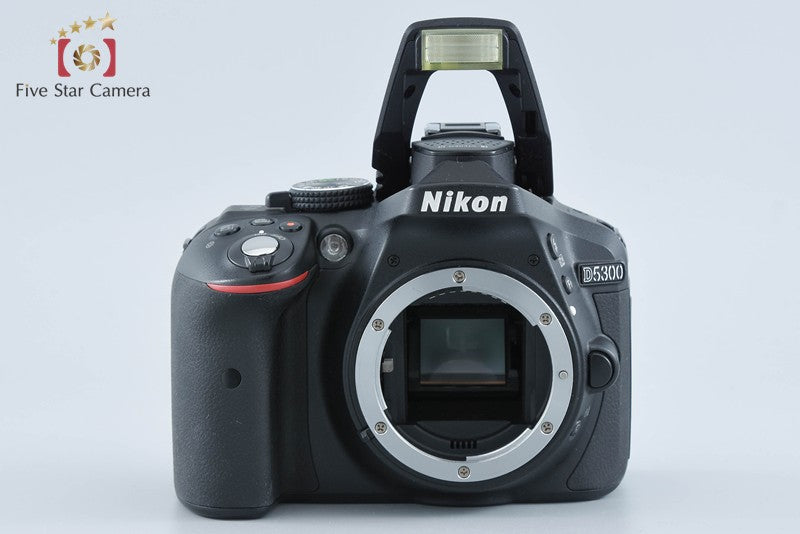 Nikon D5300 Black 24.2 MP DSLR Camera Body from Japan