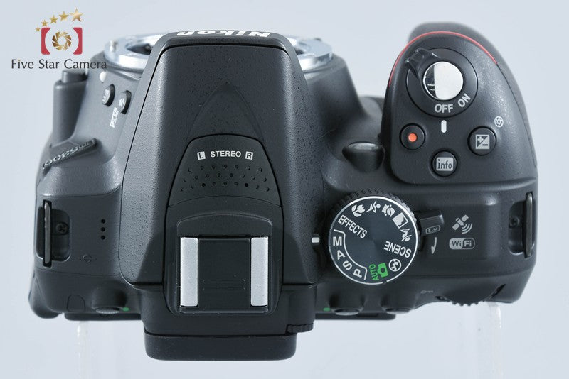 Nikon D5300 Black 24.2 MP DSLR Camera Body from Japan