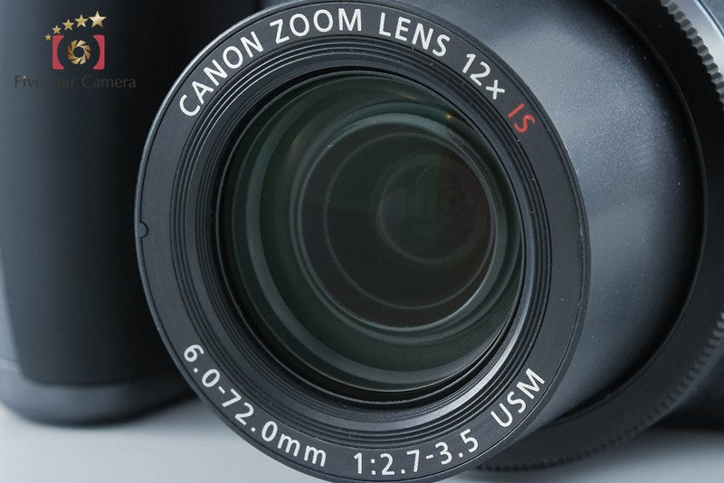 Canon PowerShot S5 IS Black 8.0 MP Digital Camera from Japan