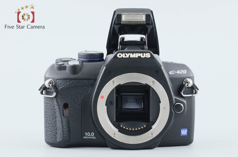 "Count 771" Olympus E-420 10.0 MP Digital SLR Camera 14-42mm Lens from Japan