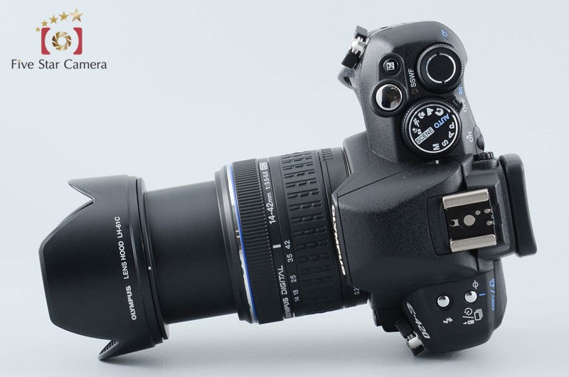 "Count 771" Olympus E-420 10.0 MP Digital SLR Camera 14-42mm Lens from Japan