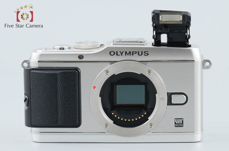 Olympus PEN E-P3 Silver 12.3 MP Digital Camera 14-42 Lens from Japan