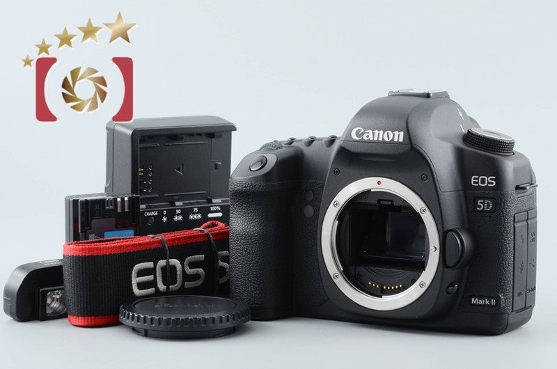 Canon EOS 5D Mark II 21.1 MP Full Frame DSLR Camera Body from Japan