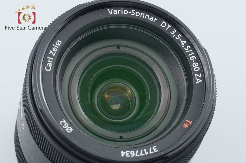 Sony Carl Zeiss Vario-Sonnar DT 16-80mm f/3.5-4.5 ZA T* SAL1680Z from Japan