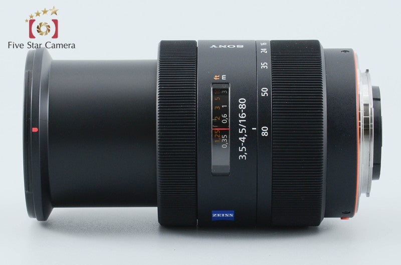 Sony Carl Zeiss Vario-Sonnar DT 16-80mm f/3.5-4.5 ZA T* SAL1680Z from Japan