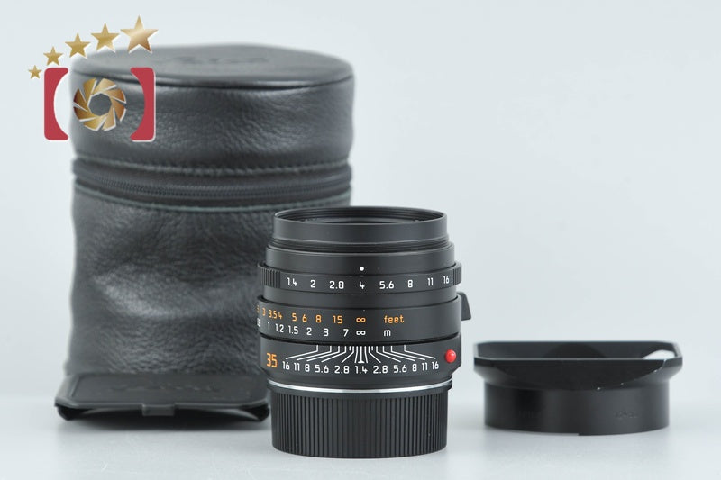 Leica SUMMILUX-M 35mm f/1.4 ASPH. E46 11663 Black 6-bit from Japan