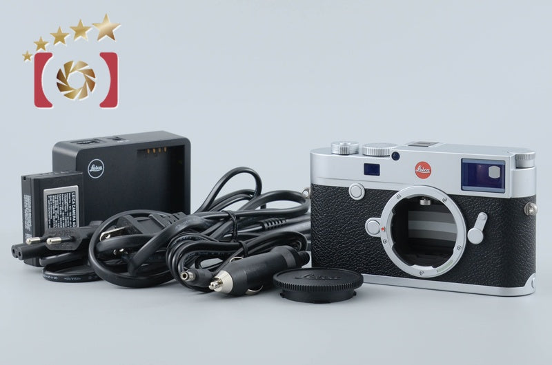 Leica M10 24.0 MP Silver Chrome Digital Rangefinder Camera Body from Japan
