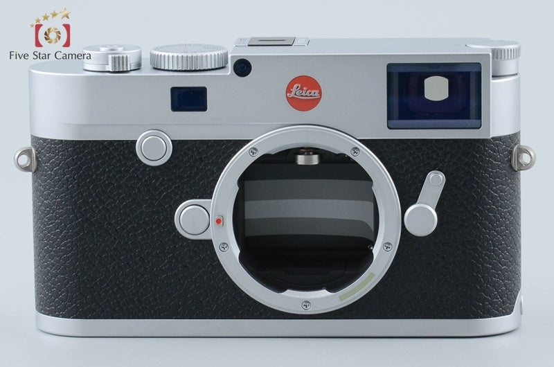 Leica M10 24.0 MP Silver Chrome Digital Rangefinder Camera Body from Japan