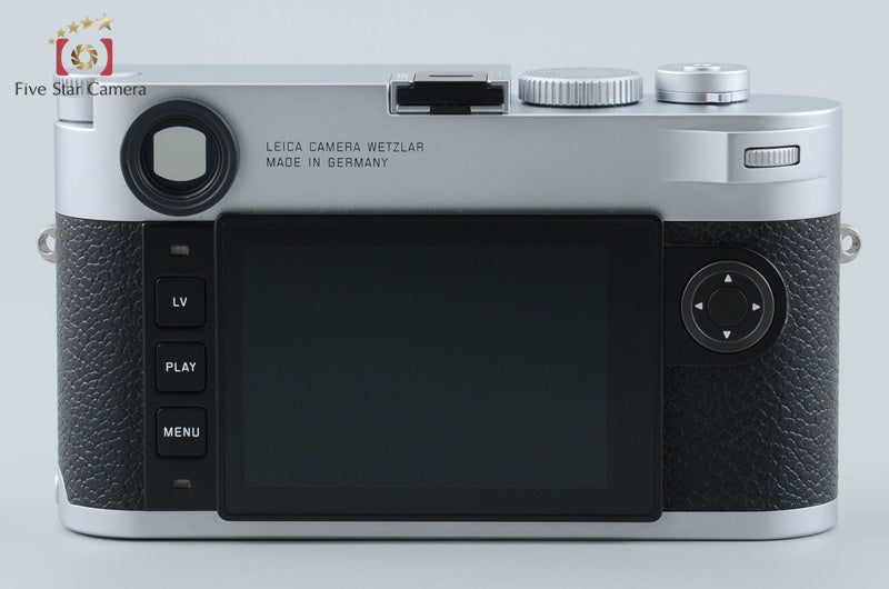Leica M10 24.0 MP Silver Chrome Digital Rangefinder Camera Body from Japan