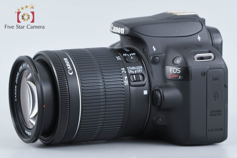 "Count 4,035" Canon EOS Kiss X7 / Rebel SL1 / 100D 18.0 MP 18-55 Lens from Japan