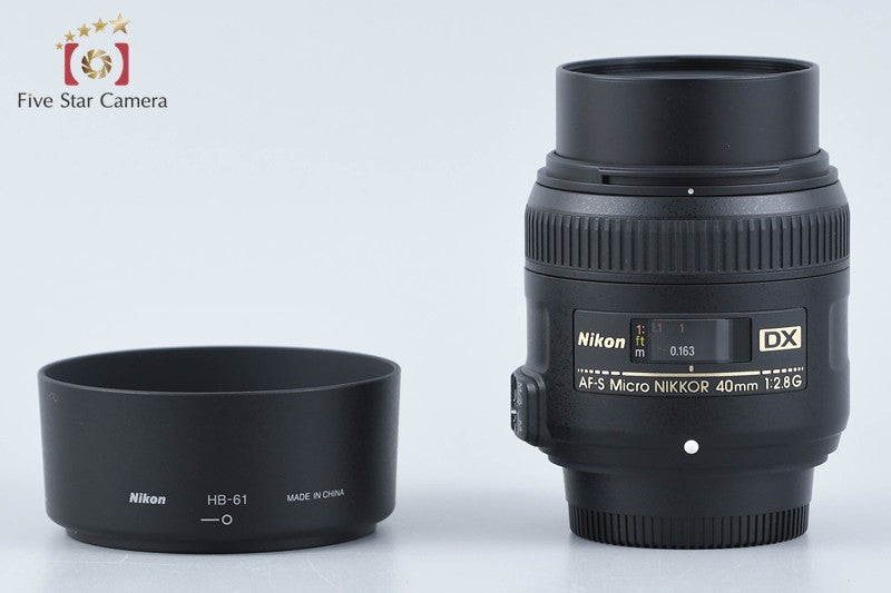 Nikon AF-S DX Micro NIKKOR 40mm f/2.8 G w/ Box from Japan